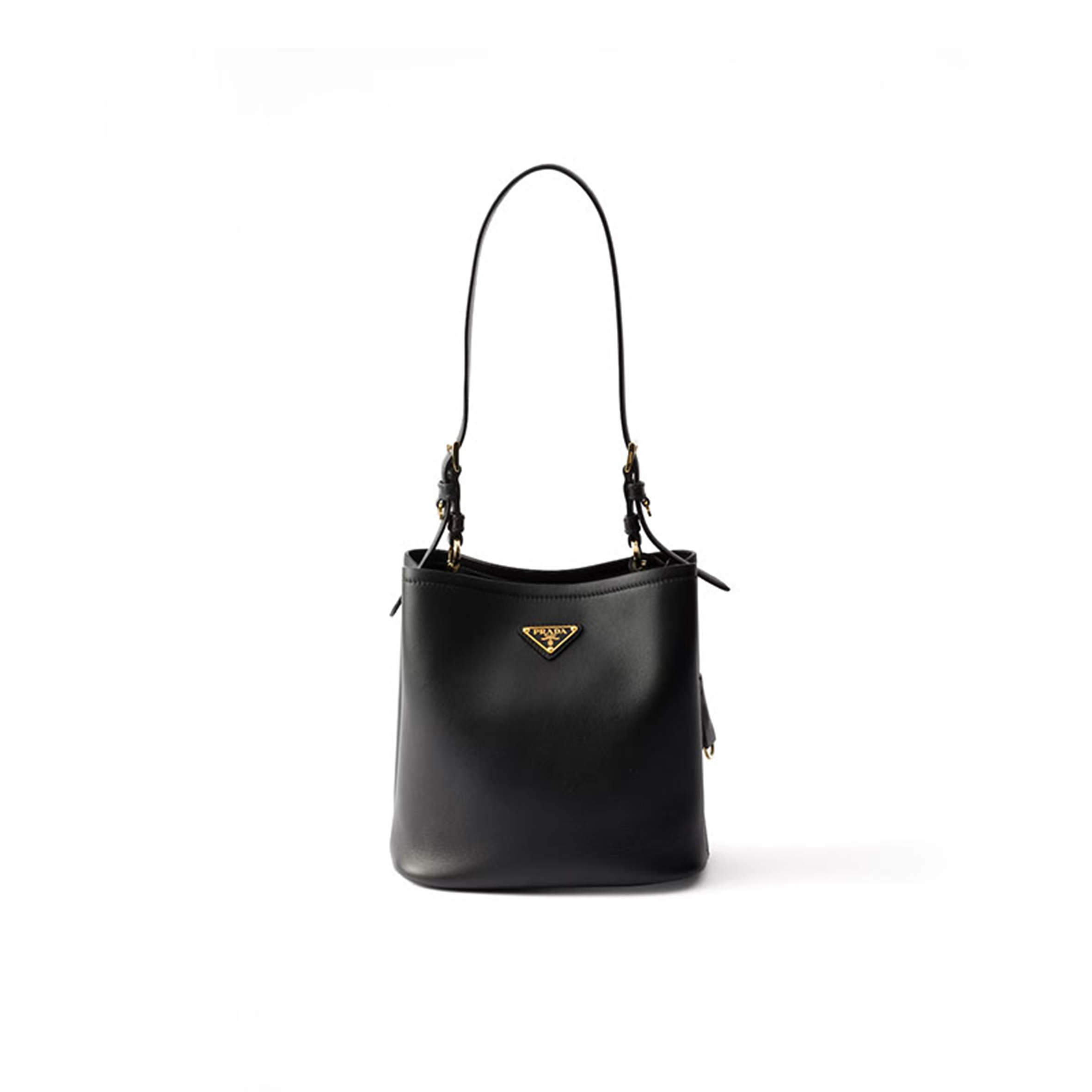 PRADA MEDIUM LEATHER BAG 1BE080 (22.5*21.5*13cm) PRADA MEDIUM LEATHER BAG 1BE080 (22.5*21.5*13cm)